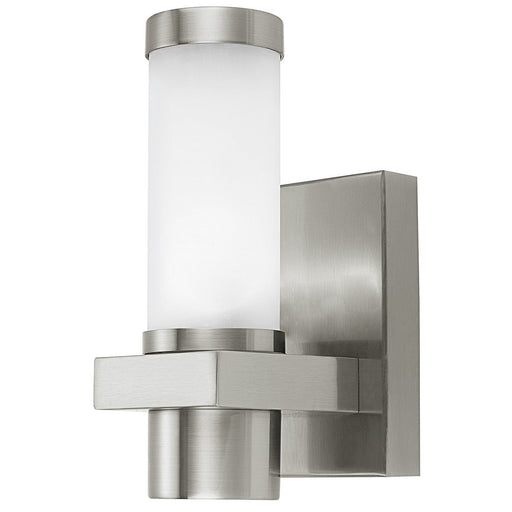 Konya One Light Outdoor Wall Mount Matte Nickel