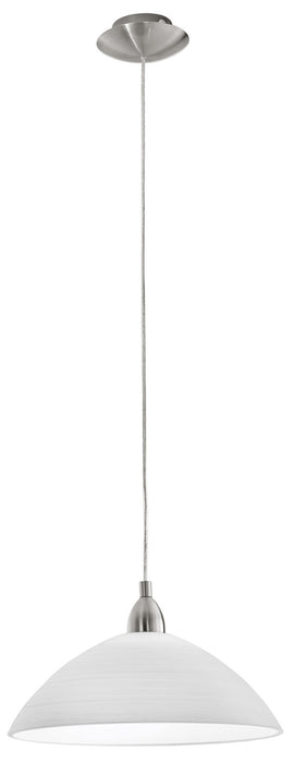 Eglo USA - 88491A - One Light Pendant - Lord 3 - Matte Nickel