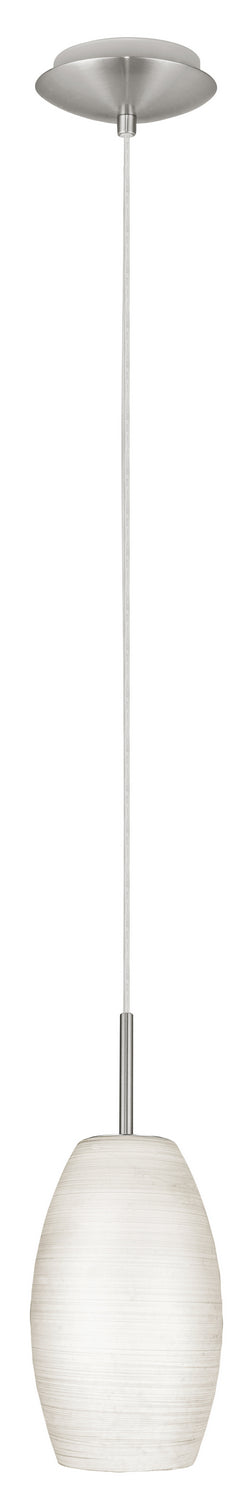 Eglo USA - 88953A - One Light Pendant - Batista 1 - Matte Nickel