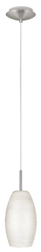 Batista 1 One Light Pendant Matte Nickel