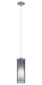 Pinto Nero One Light Pendant Matte Nickel