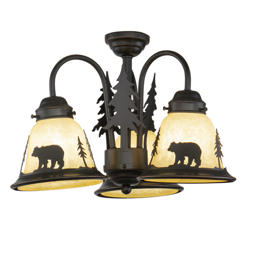 Bozeman LED Fan Kit or Chandelier Burnished Bronze