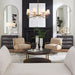 Lassen Eight Light Chandelier-Uttermost-Lighting Design Store