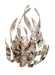 Corbett Lighting - 154-11-SL/SS - One Light Wall Sconce - Graffiti - Silver Leaf Polished Stainless