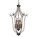 Golden - 6427-9 RBZ - Nine Light Chandelier - Grace - Rubbed Bronze