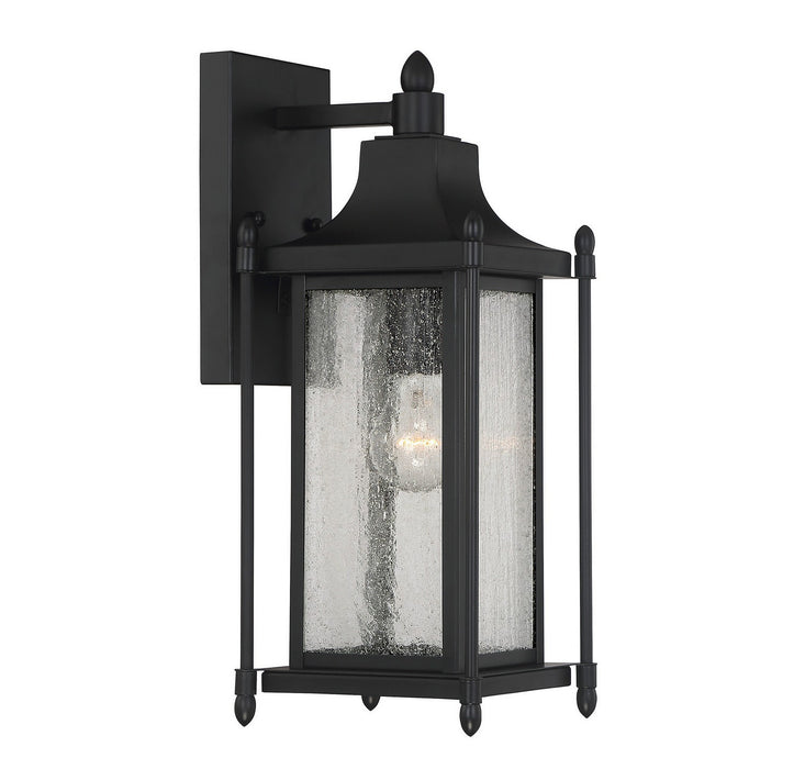 Savoy House - 5-3451-BK - One Light Wall Mount - Dunnmore - Black
