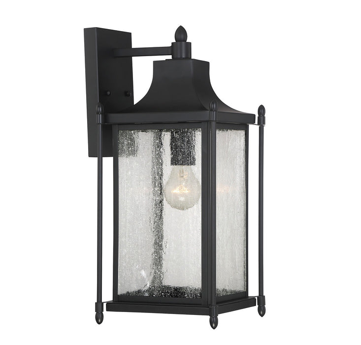 Savoy House - 5-3452-BK - One Light Wall Mount - Dunnmore - Black