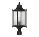 Savoy House - 5-3454-BK - One Light Post Lantern - Dunnmore - Black