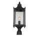 Savoy House - 5-3454-BK - One Light Post Lantern - Dunnmore - Black