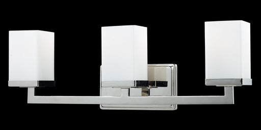 Tidal Three Light Vanity Chrome