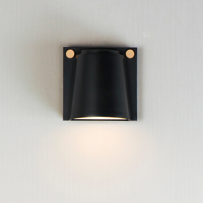 Rivet LED Outdoor Wall Sconce-Exterior-Maxim-Lighting Design Store