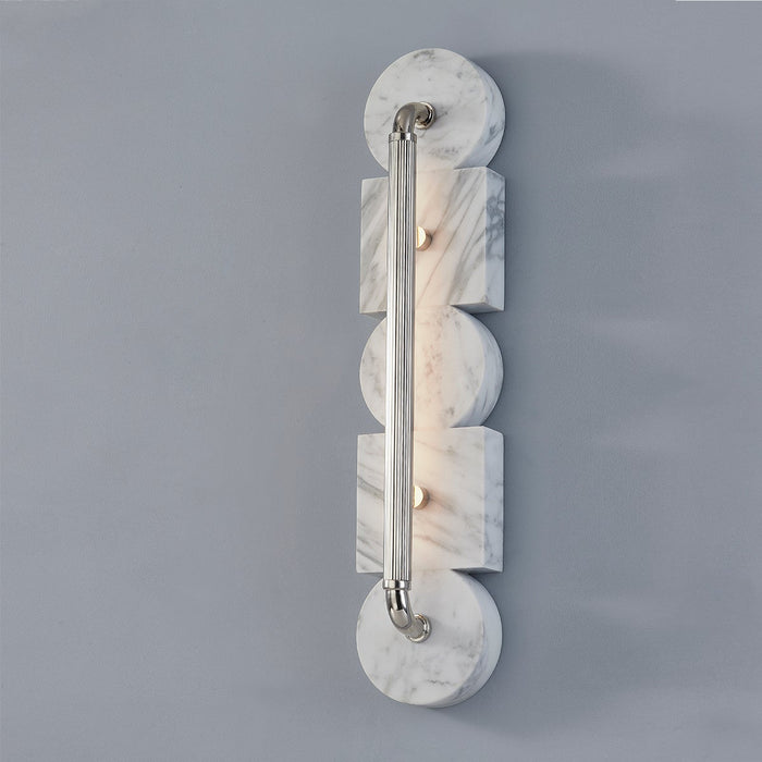 Sena LED Wall Sconce-Sconces-Corbett Lighting-Lighting Design Store