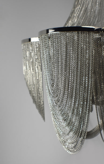 Maxim - 21464NKPN - LED Chandelier - Chantilly - Polished Nickel