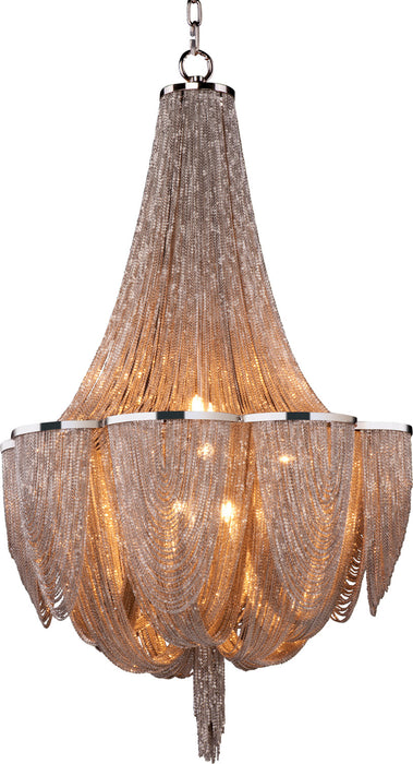 Maxim - 21465NKPN - LED Chandelier - Chantilly - Polished Nickel