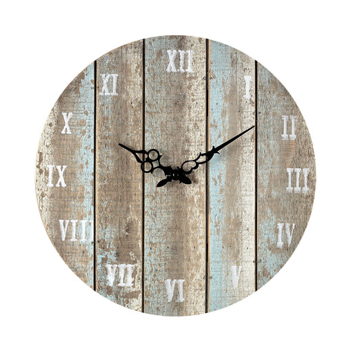 Wooden Roman Clock