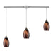 ELK Home - 31133/3L-RCK - Three Light Pendant - Formations - Satin Nickel