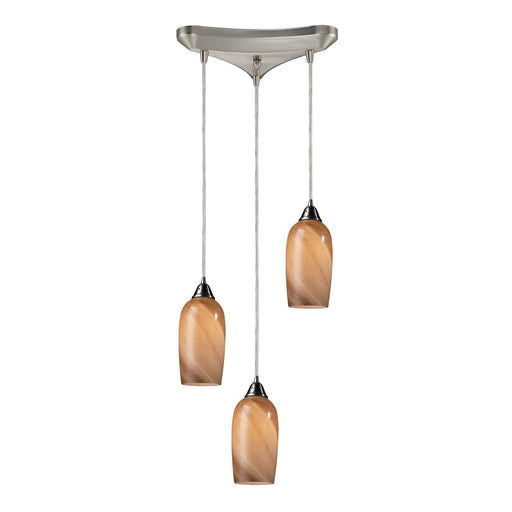 Sandstone Three Light Pendant