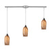 ELK Home - 31137/3L - Three Light Pendant - Sandstone - Satin Nickel