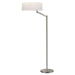 Sonneman - 7083.13 - One Light Swing Arm Floor Lamp - Perch - Satin Nickel