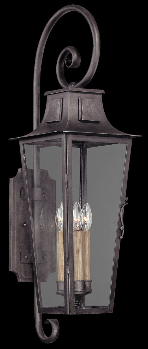 Troy Lighting - B2963-APW - Four Light Wall Lantern - Parisian Square - Aged Pewter