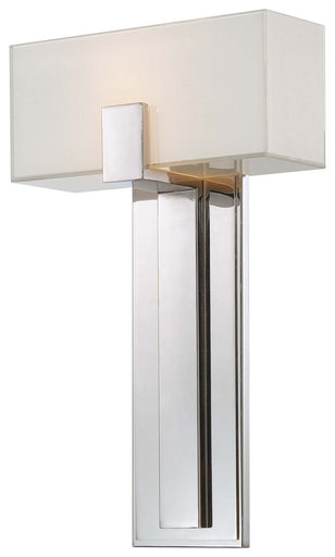 George Kovacs One Light Wall Sconce Polished Nickel