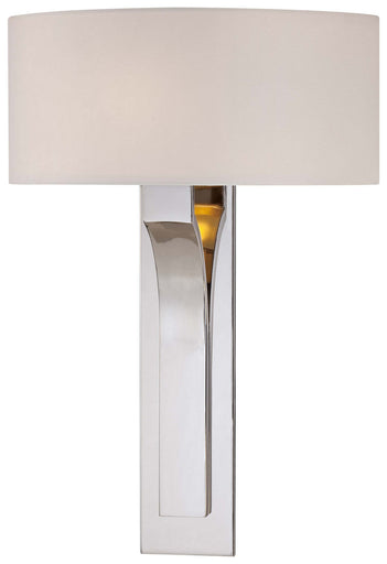 George Kovacs One Light Wall Sconce Polished Nickel