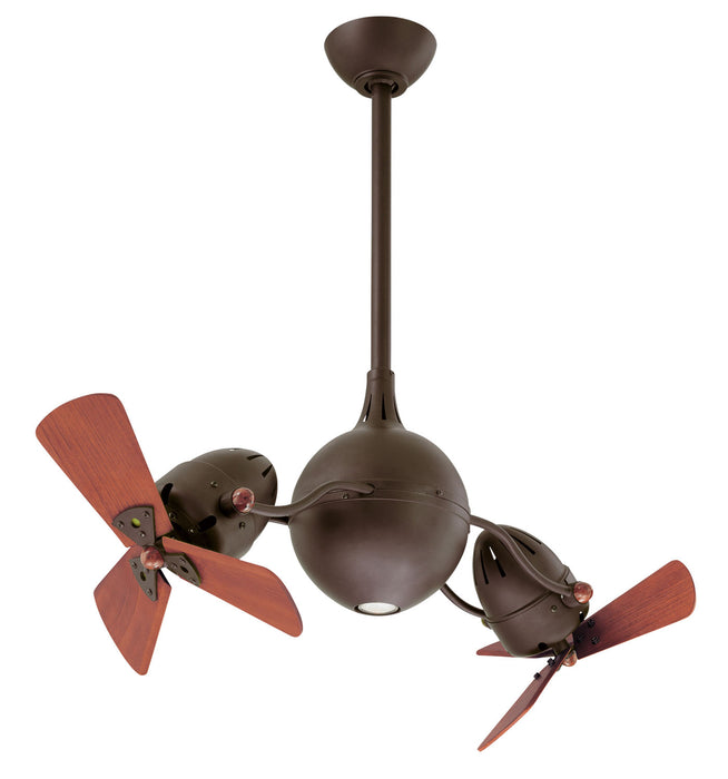 Matthews Fan Company - AQ-TB-WD - 38 Inch Ceiling Fan - Acqua - Textured Bronze
