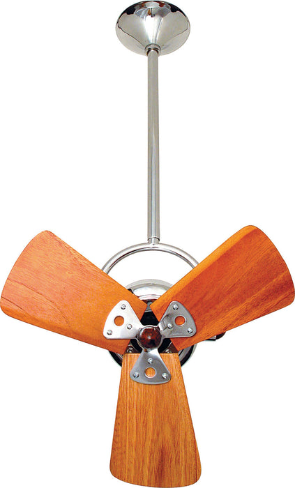 Matthews Fan Company - BD-CR-WD-DAMP - 16 Inch Ceiling Fan - Bianca Direcional - Polished Chrome