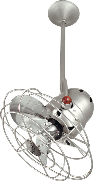Matthews Fan Company - BD-BN-MTL-DAMP - 16 Inch Ceiling Fan - Bianca Direcional - Brushed Nickel