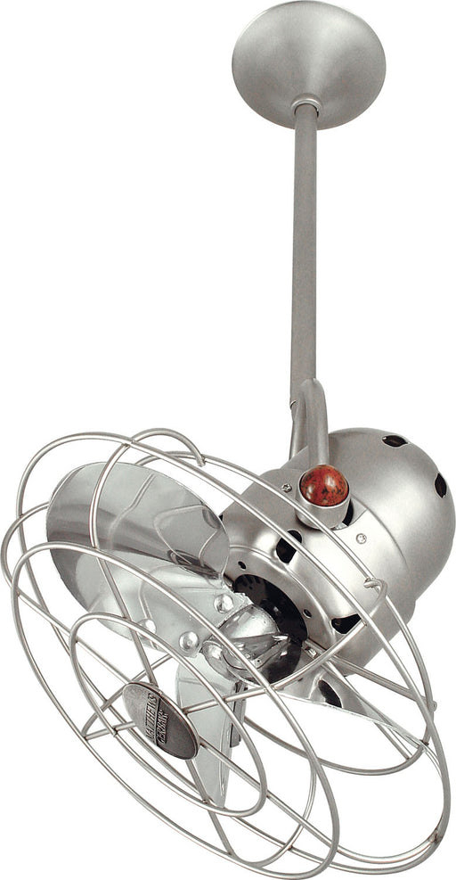 Matthews Fan Company - BD-BN-MTL-DAMP - 16 Inch Ceiling Fan - Bianca Direcional - Brushed Nickel