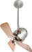 Matthews Fan Company - BD-BN-WD - 16 Inch Ceiling Fan - Bianca Direcional - Brushed Nickel