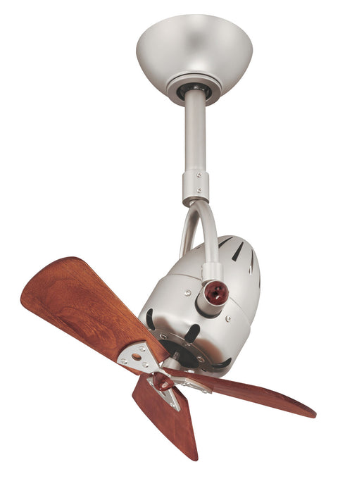 Matthews Fan Company - DI-BN-WD - 16 Inch Ceiling Fan - Diane - Brushed Nickel