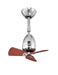 Matthews Fan Company - DI-CR-WD - 16 Inch Ceiling Fan - Diane - Polished Chrome
