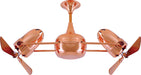 Matthews Fan Company - DD-CP-WD - 36 Inch Ceiling Fan - Duplo-Dinamico - Polished Copper