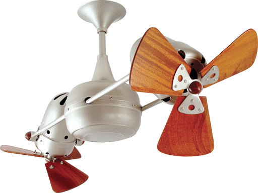 Matthews Fan Company - DD-BN-WD - 36 Inch Ceiling Fan - Duplo-Dinamico - Brushed Nickel