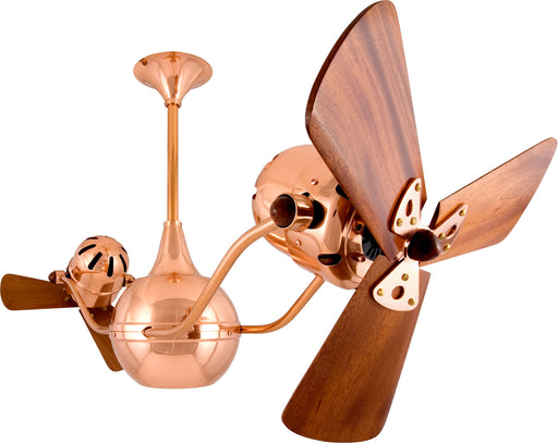 Matthews Fan Company - VB-CP-WD - 42 Inch Ceiling Fan - Vent-Bettina - Polished Copper