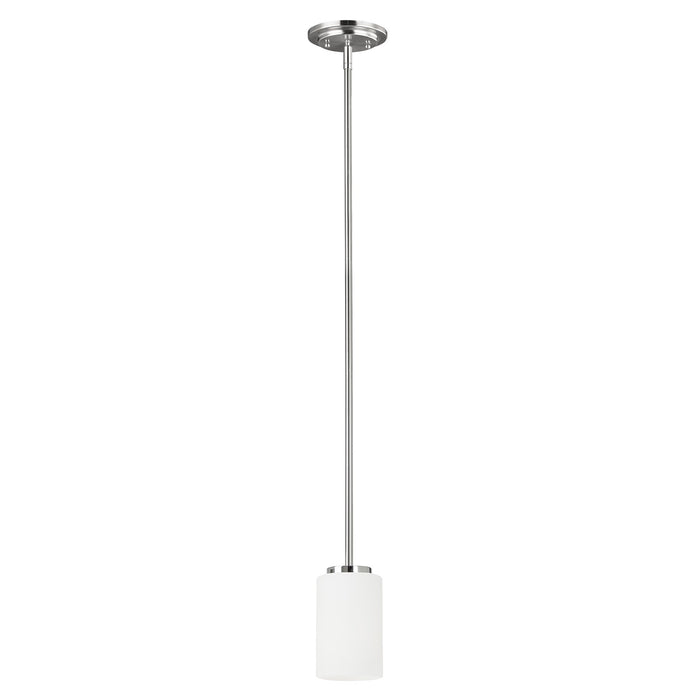 Generation Lighting - 61160-05 - One Light Mini-Pendant - Oslo - Chrome