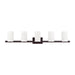 Livex Lighting - 1335-67 - Five Light Bath Vanity - Astoria - Hand Applied Olde Bronze