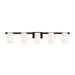 Livex Lighting - 1335-67 - Five Light Bath Vanity - Astoria - Hand Applied Olde Bronze