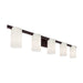 Livex Lighting - 1335-67 - Five Light Bath Vanity - Astoria - Hand Applied Olde Bronze