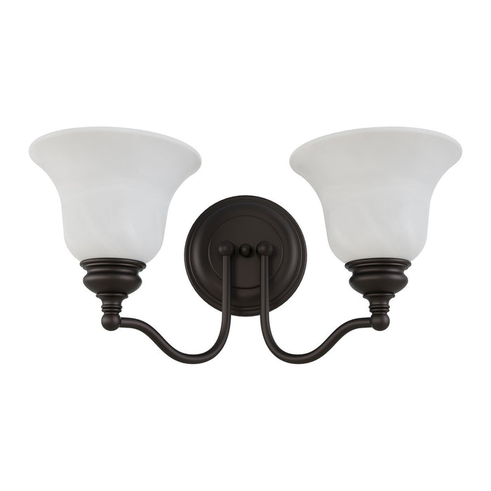 Livex Lighting - 1352-07 - Two Light Bath Vanity - Essex - Bronze
