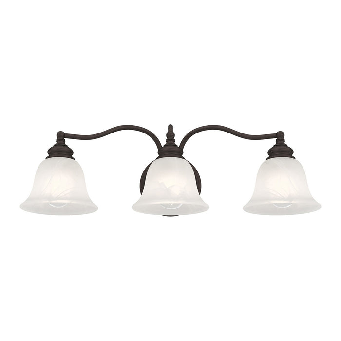 Livex Lighting - 1353-07 - Three Light Bath Vanity - Essex - Bronze