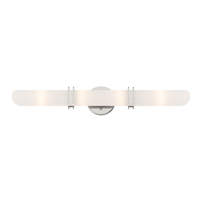 Livex Lighting - 1904-05 - Four Light Bath Vanity - Pelham - Polished Chrome