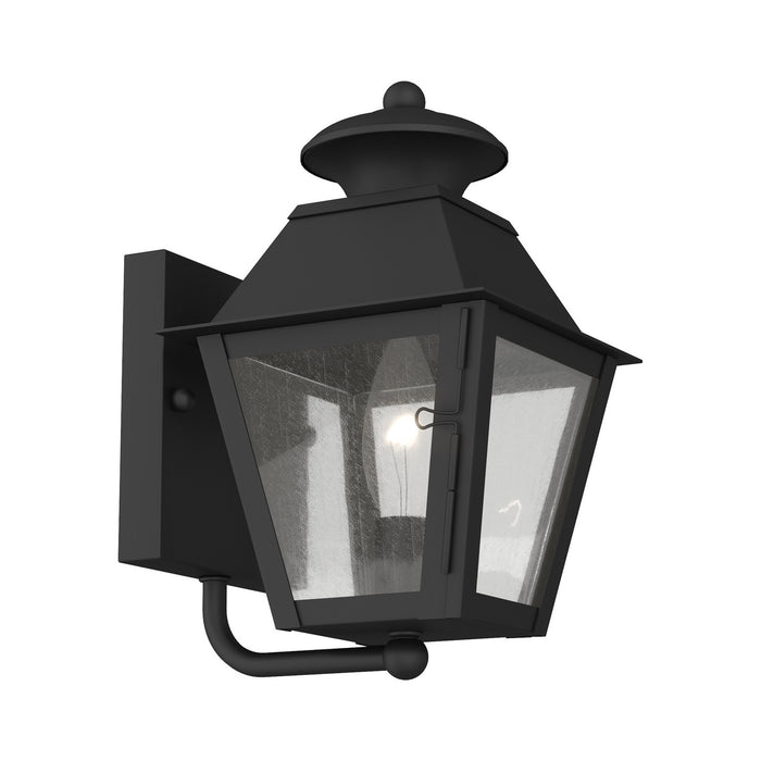 Livex Lighting - 2160-04 - One Light Outdoor Wall Lantern - Mansfield - Black