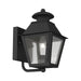 Livex Lighting - 2160-04 - One Light Outdoor Wall Lantern - Mansfield - Black