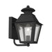 Livex Lighting - 2160-04 - One Light Outdoor Wall Lantern - Mansfield - Black