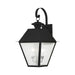 Livex Lighting - 2168-04 - Three Light Outdoor Wall Lantern - Mansfield - Black