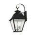Livex Lighting - 2168-04 - Three Light Outdoor Wall Lantern - Mansfield - Black