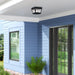 Livex Lighting - 2611-04 - Two Light Outdoor Ceiling Mount - Exeter - Black
