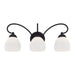 Livex Lighting - 4753-04 - Three Light Bath Vanity - Brookside - Black